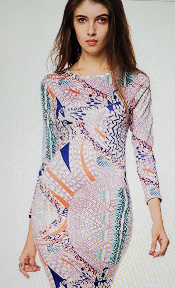 SEXY Vintage Long Sleeved Bodycon Maxi Dress